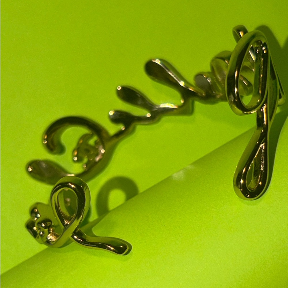Gabrielle Chanel CC Script Cuff - Picture 6 of 11